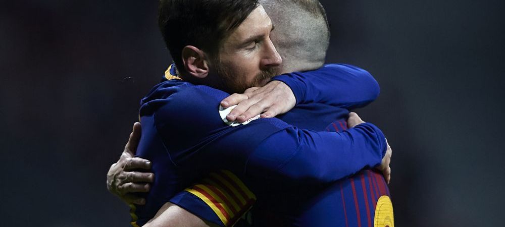 Leo Messi Andres Iniesta El Clasico fc barcelona Real Madrid