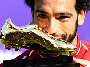 
	Mo Salah a primit Gheata de Aur din Premier League si a batut recordul istoric! Moment incredibil pe Anfield dupa ce a primit trofeul! VIDEO

