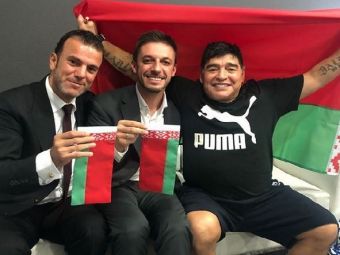 
	Maradona este noul presedinte al lui Dinamo... Brest :) Nu e gluma! Legenda Argentinei a semnat cu echipa din Belarus | FOTO
