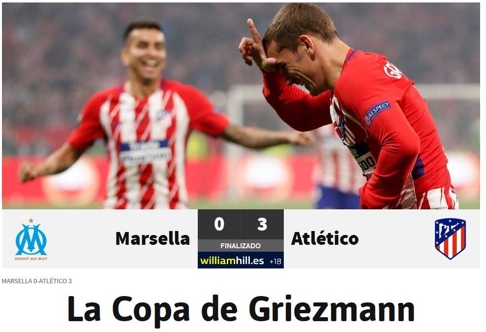 "CUPA lui Griezmann!" Reactiile spaniolilor dupa ce Atletico a castigat Europa League! Ce au scris imediat dupa meci_1