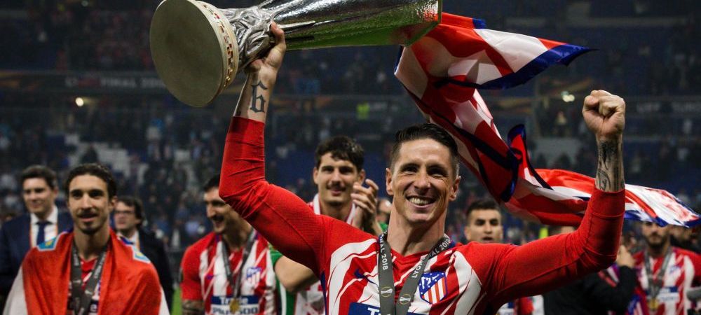 Fernando Torres Atletico Madrid Europa League