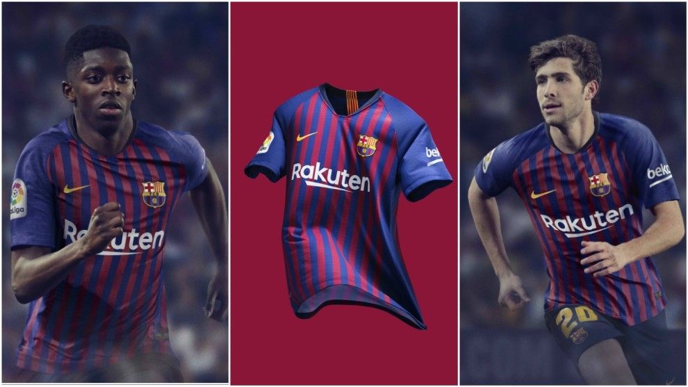 Barcelona a prezentat oficial noul tricou pentru sezonul viitor! L-au adus cu DRONA in unul dintre cele mai spectaculoase locuri din oras! VIDEO_1