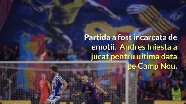 ADIOS, DON ANDRES! Iniesta se desparte de Barcelona dupa 22 de ani! Ce cariera FABULOASA a avut. VIDEO