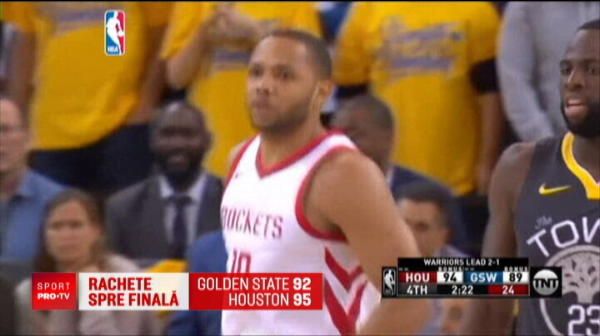 
	Lupta pentru finala NBA s-a incins: Houston a reusit marea surpriza! Curry a avut un suporter de lux
