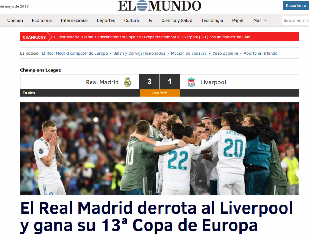 "Trofeul 13 adus de Bale!" Spaniolii, la picioarele Realului! Presa catalana: "Karius le-a facut Cupa cadou!" FOTO_2