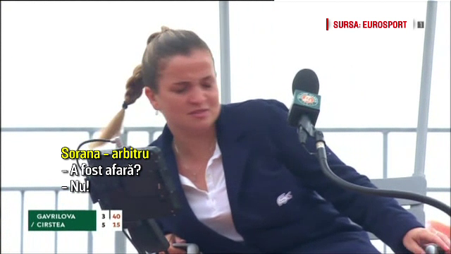 Sorana Cirstea, ELIMINARE cu scandal de la Roland Garros 2018! A RABUFNIT la adresa arbitrei: "Esti ok?" FOTO_2