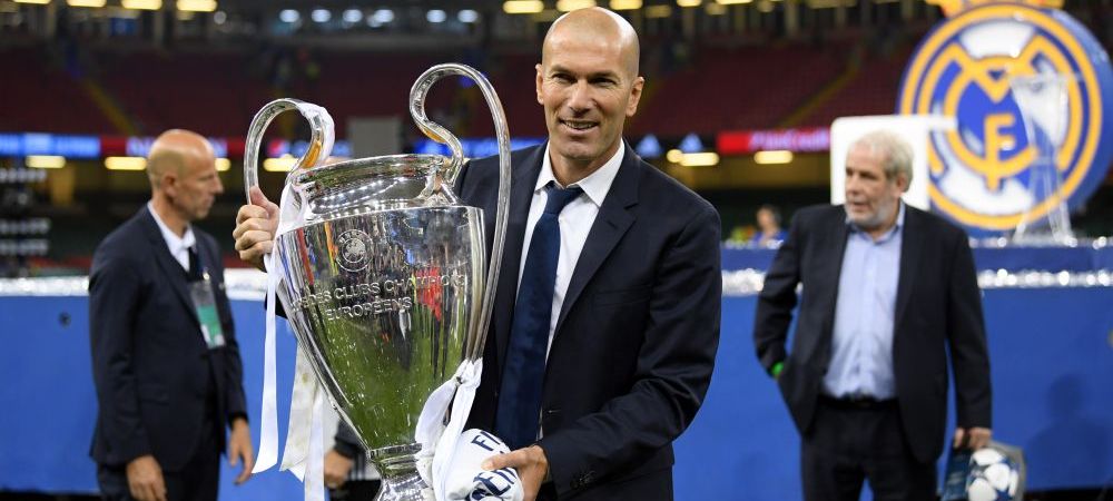 Zinedine Zidane Liga Campionilor Real Madrid Spania uefa champions league