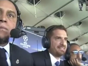 
	VIDEO-ul aparut abia acum! Reactia lui Roberto Carlos, comentator pentru Real Madrid TV, la golul fabulos al lui Bale din finala Ligii

