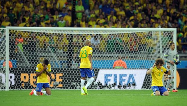 
	Brazilienii vor sa stearga din memorie DEZASTRUL cu Germania! Suma incredibila cu care se vinde plasa portii de la acel meci
