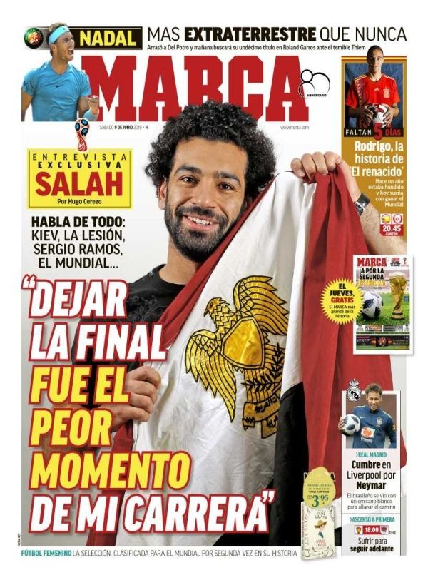 Salah vrea REVANSA in fata lui Sergio Ramos chiar la Mondial: "Asta imi doresc sa se intample!" Ce a spus despre accidentare_1
