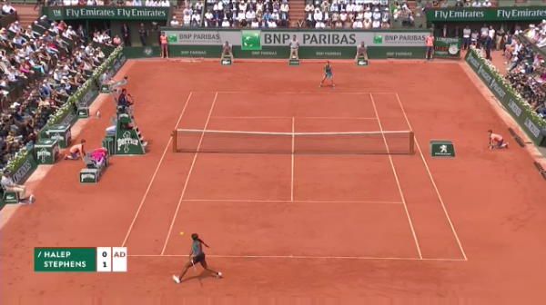 
	Cel mai disputat game al meciului, CASTIGAT de Simona. Lupta INCREDIBILA in finala Roland Garros | VIDEO
