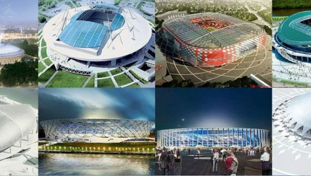 
	Cupa Mondiala 2018. Cele 12 stadioane pe care se joaca la Mondial. Rusii au investit 11 MILIARDE de dolari
