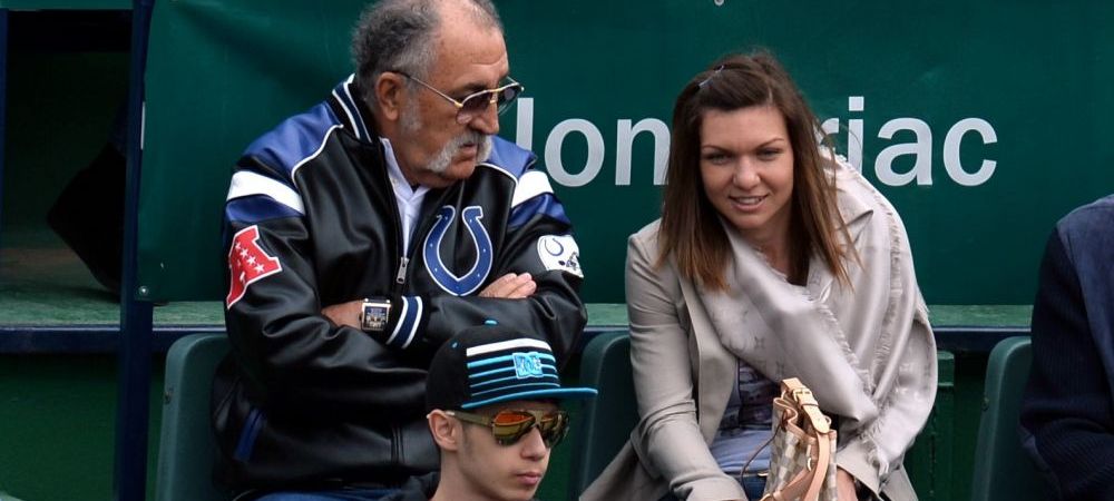 Simona Halep Ion Tiriac Roland Garros 2018 Simona Halep Roland Garros 2018
