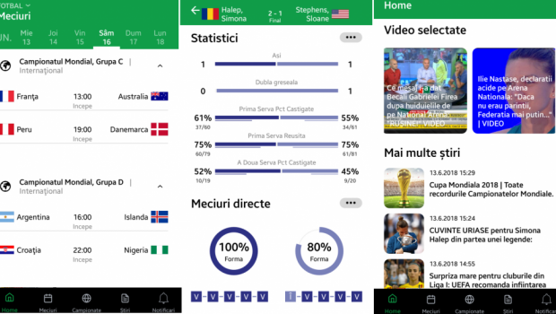 
	Sport.ro a lansat o noua aplicatie! Sectiune dedicata Cupei Mondiale, video la super calitate cea mai tare sectiune de livescores
