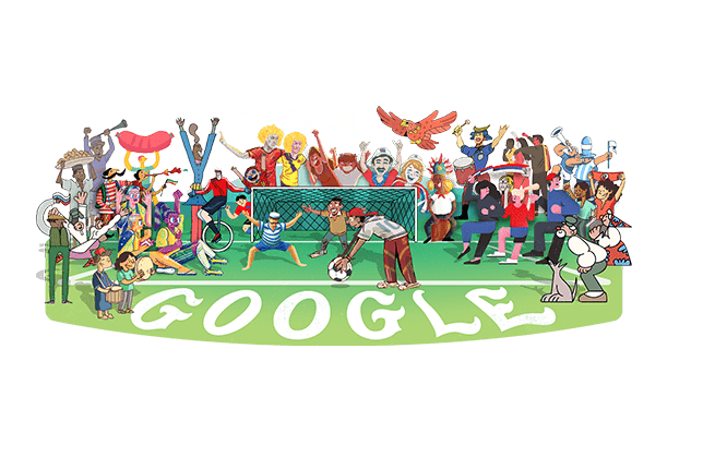 Cupa Mondiala 2018. Google sarbatoreste turneul din Rusia cu un doodle dedicat suporterilor. FOTO_1