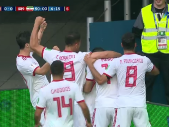 
	REZUMAT VIDEO | Maroc 0-1 Iran. Iranienii, la a doua lor victorie din istorie la un Mondial, la 20 de ani dupa ce au batut SUA. Marocanii si-au dat autogol in minutul 90+4
