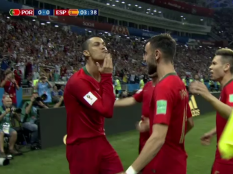 
	REZUMAT VIDEO | Portugalia 3-3 Spania, primul meci MONDIAL din Rusia 2018! Ronaldo a dat un hat-trick si e primul jucator cu goluri la 8 turnee finale
