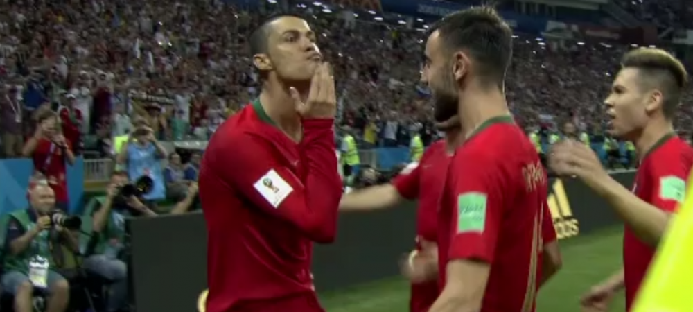 Ce reprezinta gestul cu mana la barba, facut de Ronaldo dupa golul de 1-0 cu Spania. Twitterul a explodat dupa reusita_2