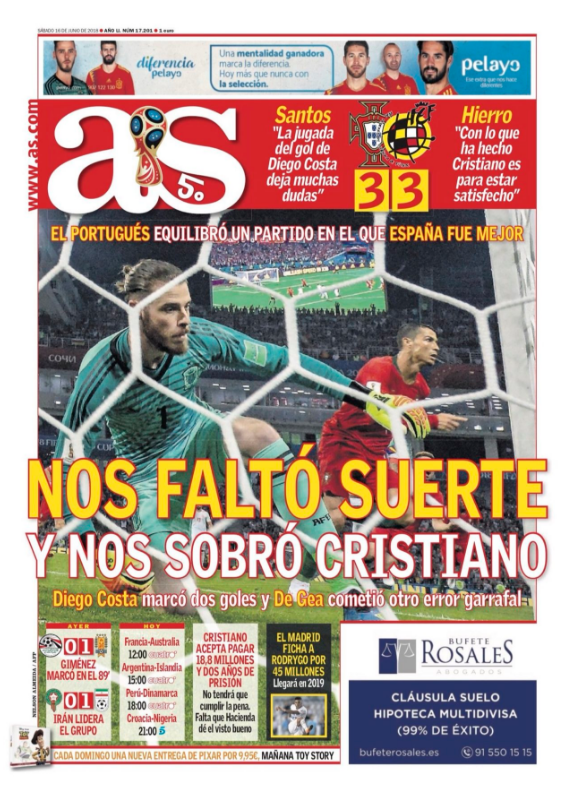 "Cristiano e MESSIA", "Monstrul", "Cristiano Marziano". Fabulos: Ronaldo, pe primele pagini ale ziarelor de sport din Europa. Portughezii i se inchina_9