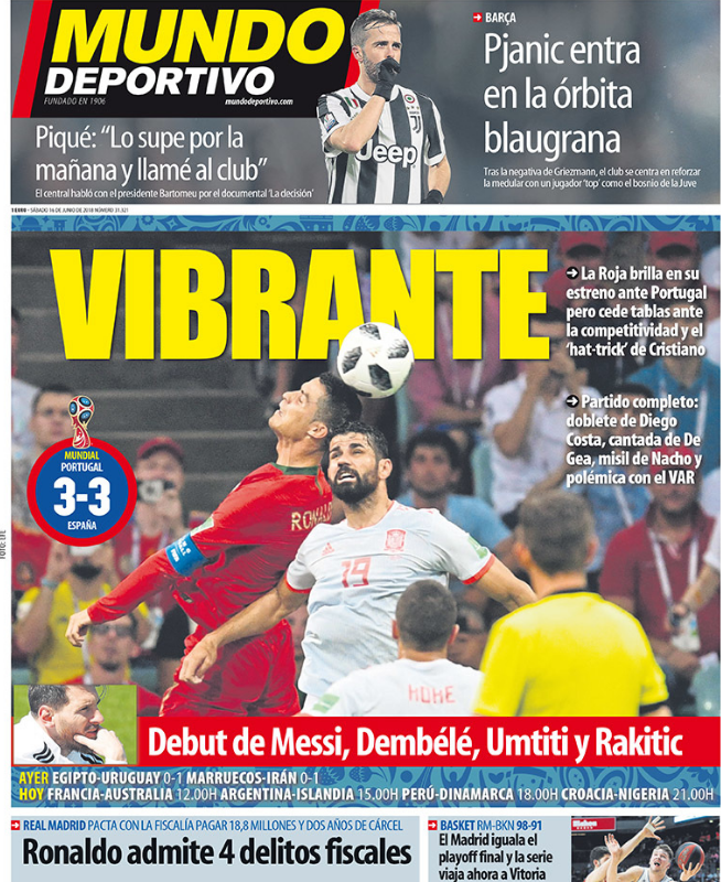 "Cristiano e MESSIA", "Monstrul", "Cristiano Marziano". Fabulos: Ronaldo, pe primele pagini ale ziarelor de sport din Europa. Portughezii i se inchina_11