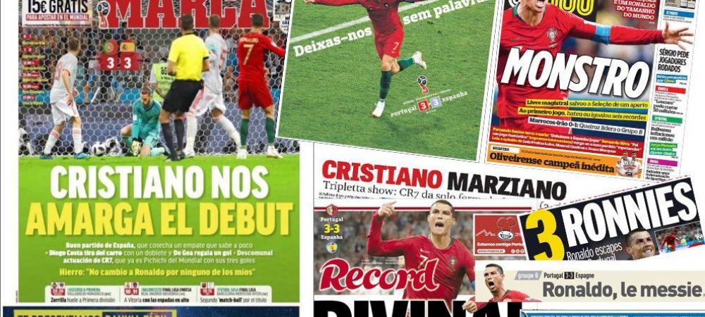 Cristiano Ronaldo Campionatul Mondial 2018 CM 2018 Portugalia Spania