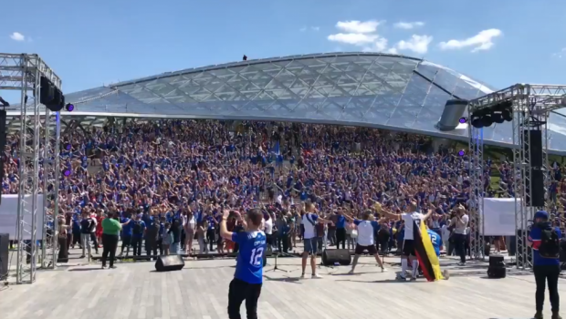 
	Argentinienii il au pe Messi, dar islandezii au o ARMATA! Imagini fabuloase: mii de vikingi facand celebrul salut in Rusia. VIDEO
