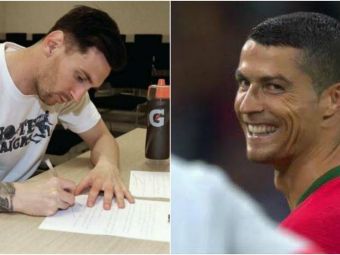 
	Ce i-a scris Messi lui Cristiano, dupa penaltyul ratat cu Islanda :) Fanii portughezului s-au amuzat dupa prestatia rivalului sau
