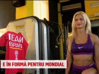
	E in forma pentru Mondial! Miss bikini fitness e din Targu Mures si tine cu Spania la Cupa Mondiala
