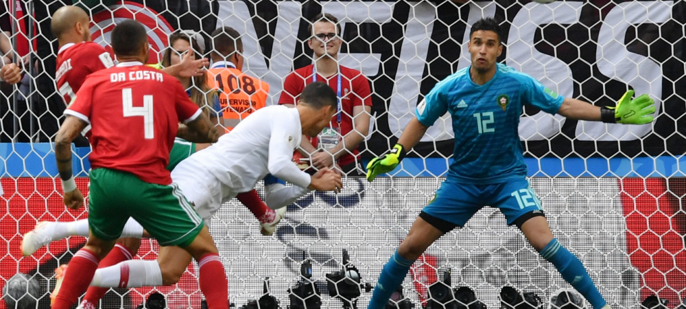 PORTUGALIA - MAROC Campionatul Mondial Rusia CM 2018 Cristiano Ronaldo Cupa Mondiala 2018