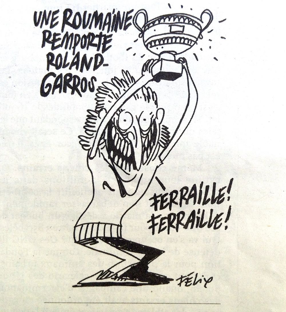REPLICA redactorului-sef al revistei Charlie Hebdo pentru romani dupa caricatura cu Halep: "Nu aveti umor!" _1