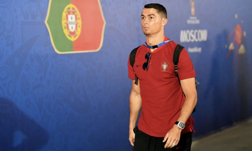 O noua AROGANTA la adresa lui Messi? FOTO FANTASTIC! Cum a aparut Ronaldo la meciul cu Maroc. FOTO_1