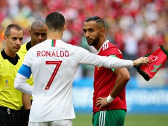 
	Arbitrul i-a cerut tricoul lui Ronaldo IN TIMPUL meciului! Marocanii, furiosi: &quot;E Mondial aici, nu circ!&quot;&nbsp;
