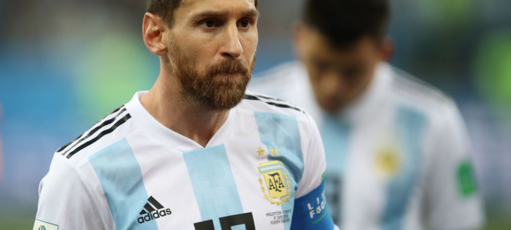 Leo Messi Argentina Caballero Cupa Mondiala 2018