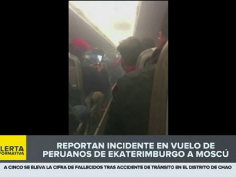 
	Avionul nationalei PERU s-a umplut de FUM in timpul zborului! Imagini de GROAZA pentru jucatori din interior! VIDEO
