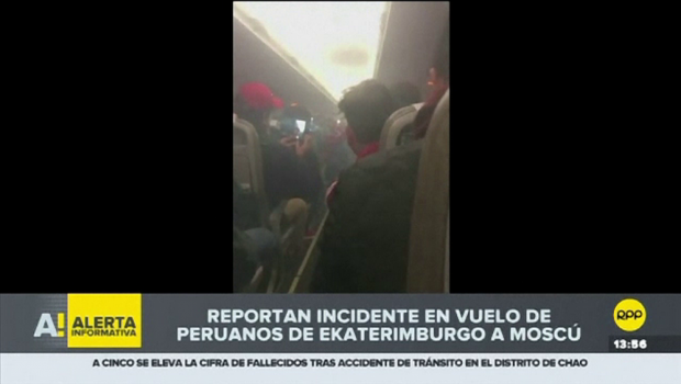 
	Avionul nationalei PERU s-a umplut de FUM in timpul zborului! Imagini de GROAZA pentru jucatori din interior! VIDEO
