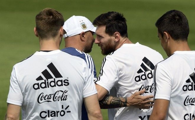 Ce s-a petrecut la antrenamentul Argentinei intre Messi si Sampaoli! Mesajul sud-americanilor inaintea FINALEI cu Nigeria. FOTO_5