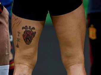 
	Sergio Ramos nu putea sa rateze momentul! Ce tatuaj INCREDIBIL si-a facut in timpul Cupei Mondiale! FOTO

