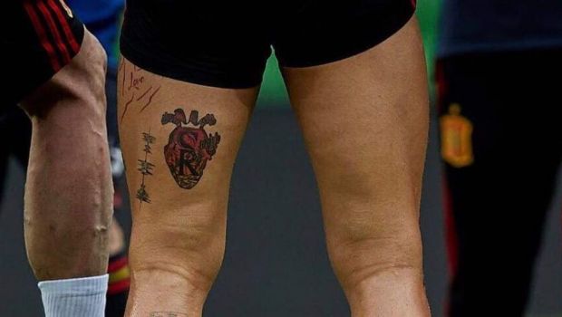 
	Sergio Ramos nu putea sa rateze momentul! Ce tatuaj INCREDIBIL si-a facut in timpul Cupei Mondiale! FOTO
