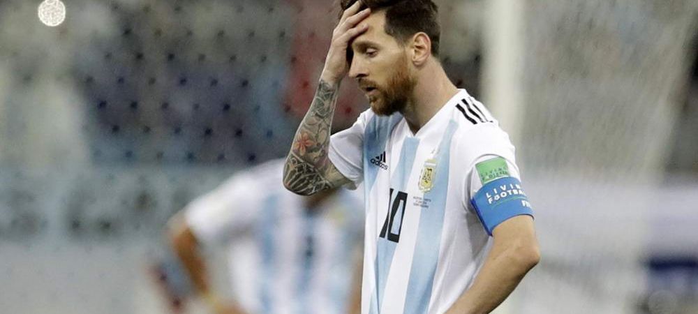 Lionel Messi Argentina Campionatul Mondial de Fotbal CM 2018 Cupa Mondiala 2018