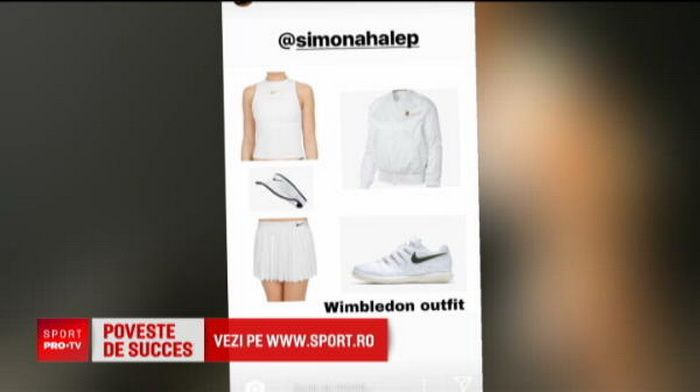 FOTO: Asa arata echipamentul pe care Simona Halep il va purta la Wimbledon_1