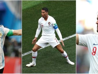 Golgheteri CM 2018 | Messi a dat primul sau gol la Mondial, Ronaldo are patru reusite, iar Urganul Kane e lider. Cum arata topul
