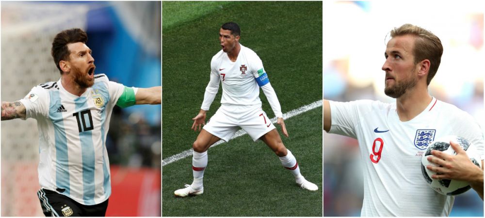 CM 2018 Campionatul Mondial 2018 Cristiano Ronaldo Harry Kane Leo Messi