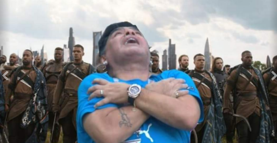 FOTO | Cele mai tari glume pe seama lui Maradona, dupa reactiile nebune de la meciul Argentinei_1
