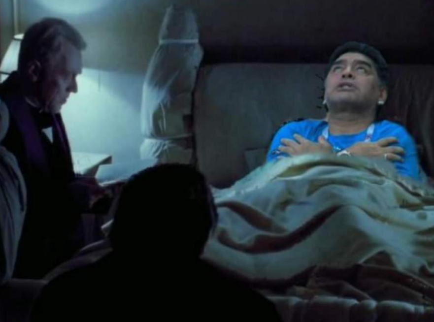 FOTO | Cele mai tari glume pe seama lui Maradona, dupa reactiile nebune de la meciul Argentinei_3