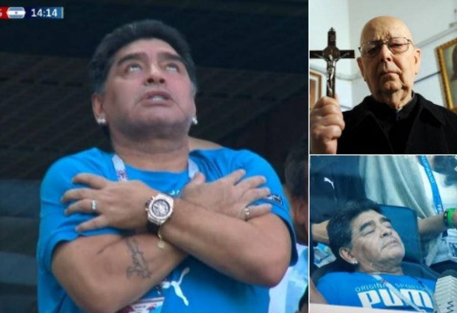 FOTO | Cele mai tari glume pe seama lui Maradona, dupa reactiile nebune de la meciul Argentinei_7