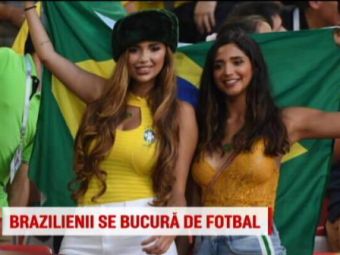 
	Ingerasii sexy i-au inspirat pe Neymar si Coutinho cu Serbia! Au fost in tribuna la Moscova!
