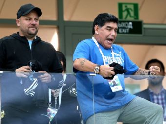 
	Nu s-a putut abtine! Maradona a mers la Franta - Argentina, dupa ce la meciul precedent i s-a facut rau! Cum s-a bucurat la gol

