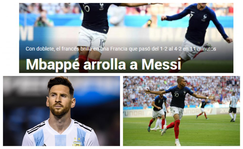 "Mbappe calca peste Messi" | Reactiile presei internationale dupa victoria Frantei! Argentina isi face bagajele_8