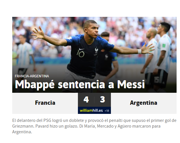 "Mbappe calca peste Messi" | Reactiile presei internationale dupa victoria Frantei! Argentina isi face bagajele_4