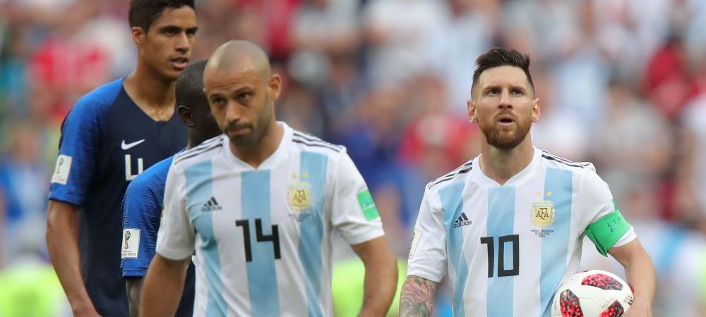 Argentina CM 2018 Cupa Mondiala Franta Javier Mascherano